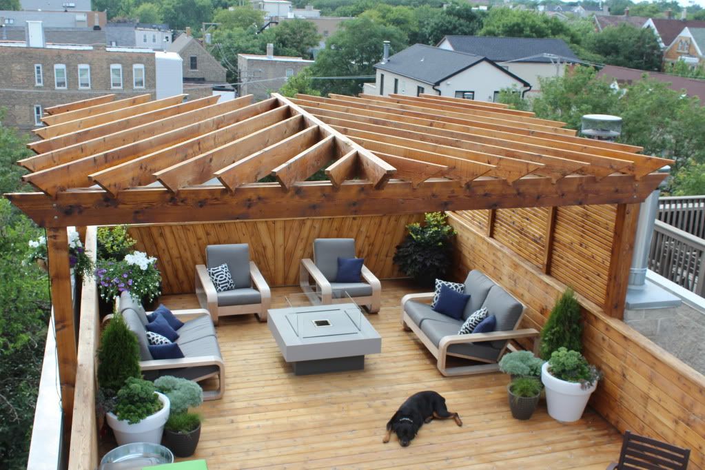 Building a Chicago Rooftop Deck Page 7